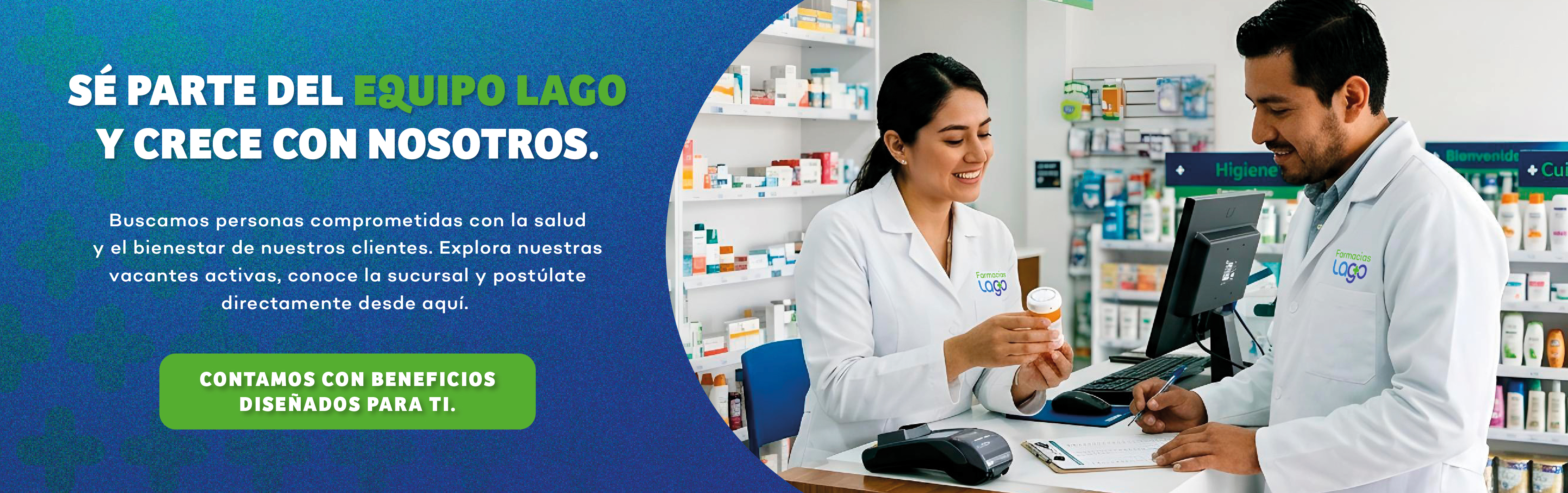 Únete al equipo Lago