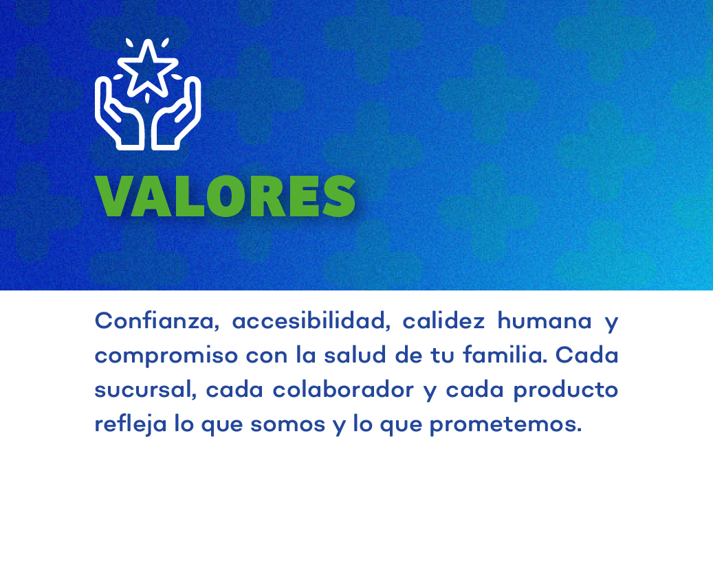 Valores Farmacias Lago